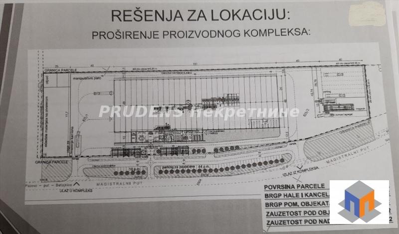 Batajnica, direktna prodaja, građevinski plac, poslovno-stambeni