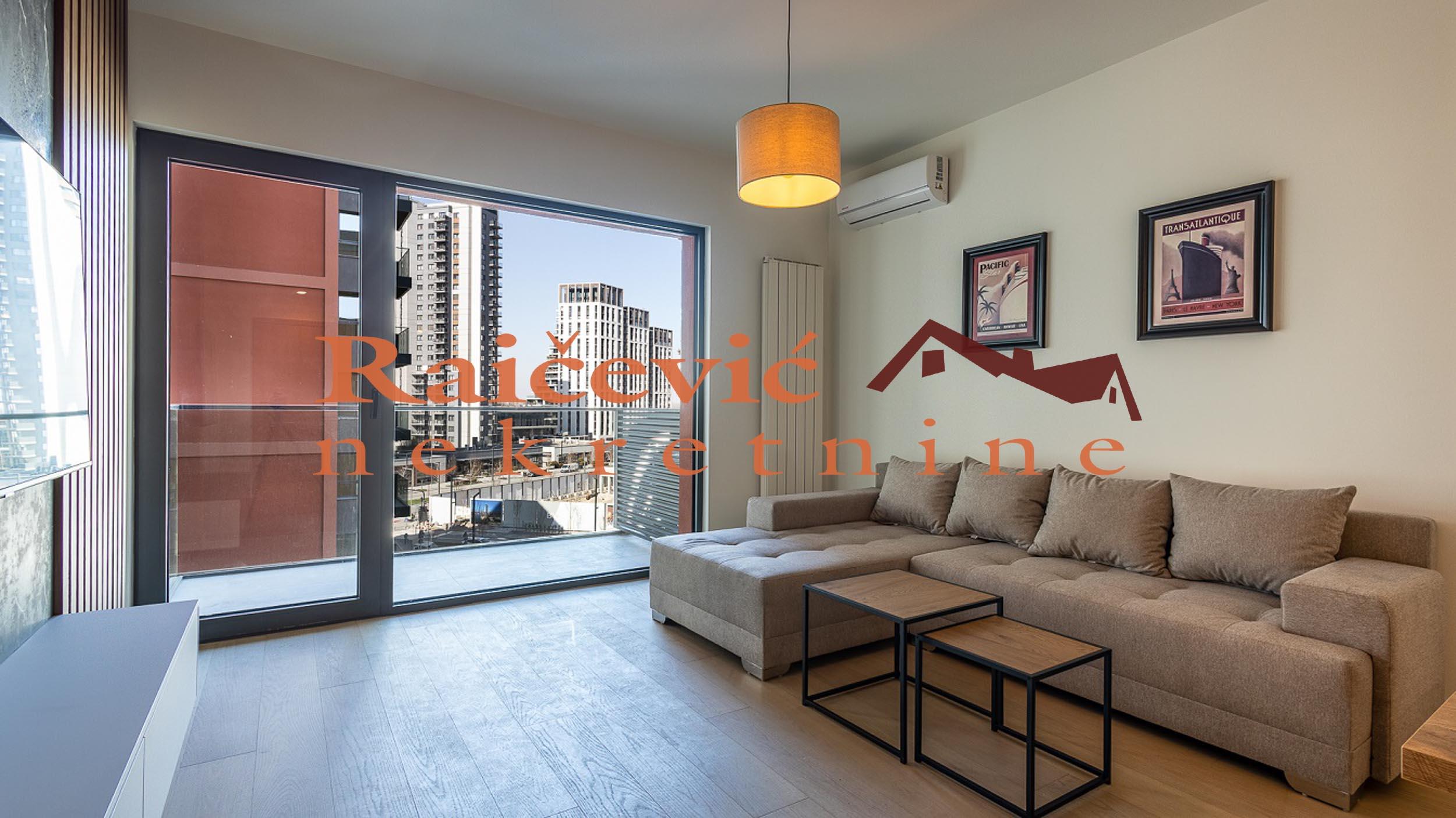 SAVSKI VENAC BEOGRAD NA VODI 54m2 , T ,290000e