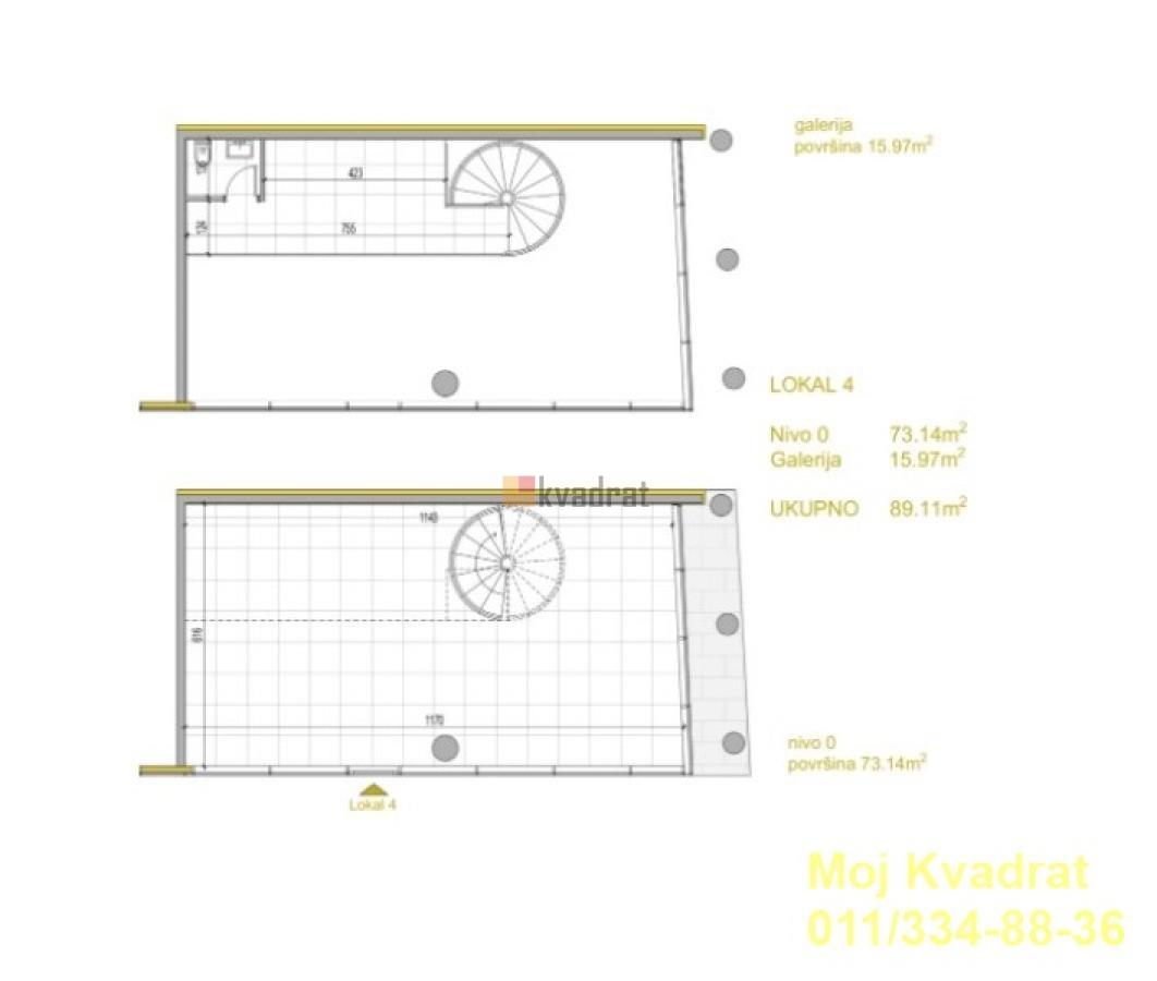 Zvezdara, Crveni krst - Dravska, 93m2