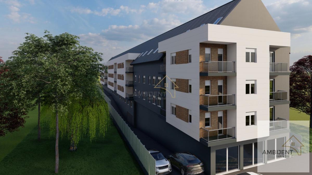 Dvoiposoban stan u izgradnji u Novim Banovcima, 56 m2