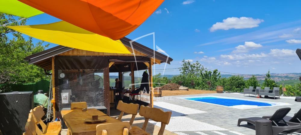 Zaklopača, lux nameštena sa bazenom ID#10090