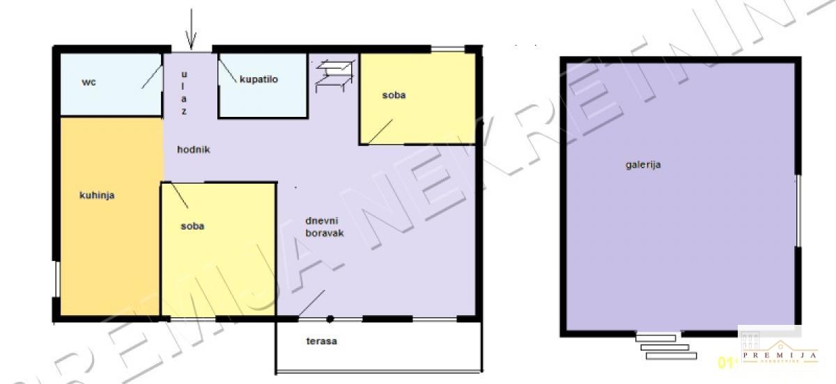 5.0, Borča, Ratnih vojnih invalida, 105m2