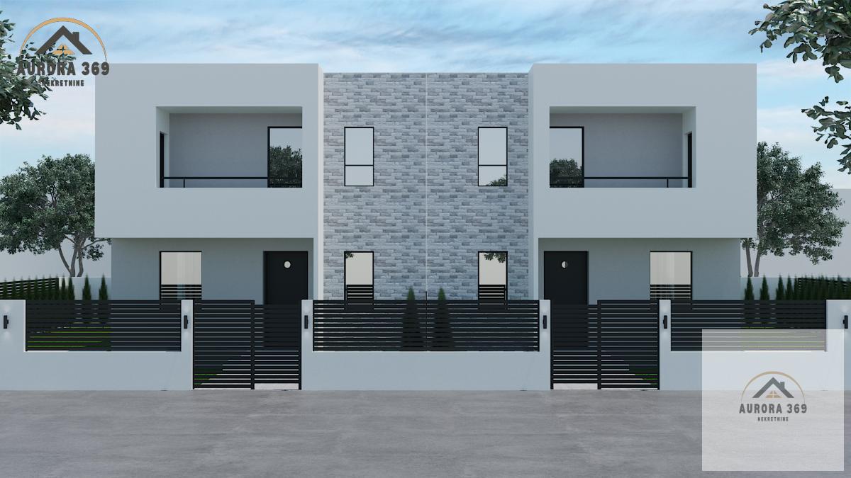 NOVI SAD, LIPOV GAJ, kuća u izgradnji 105m2-IMA POVRAT  PDV