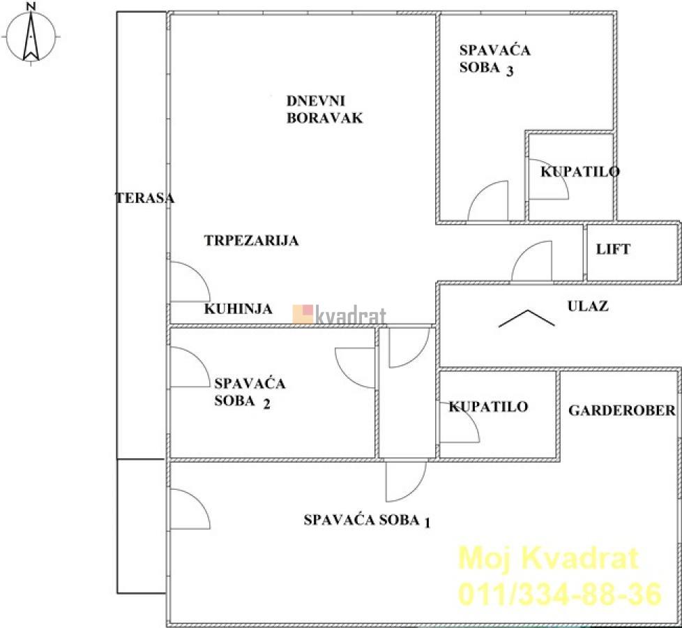 Vračar, Karađorđev park - Lamartinova, 170m2 + DVE GARAŽE