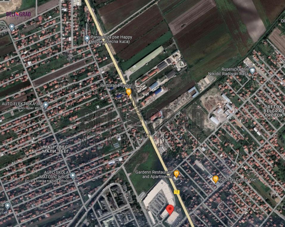 Borča, kod Lidl-a, uknjižen