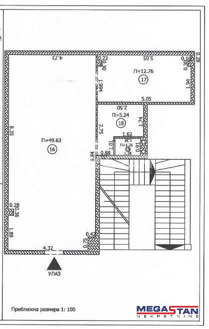 Konjarnik, poslovni prostor