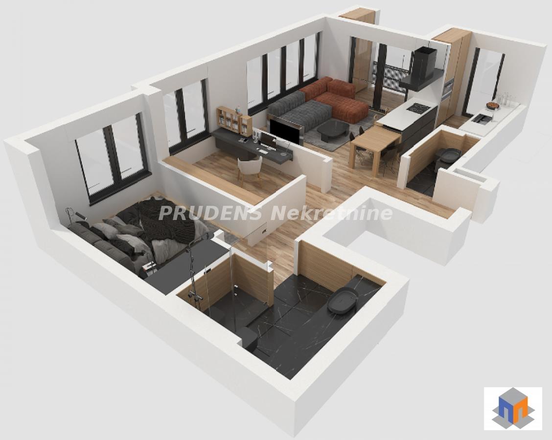 Novogradnja, lux, Banovo Brdo, bez provizije, moguć kredit