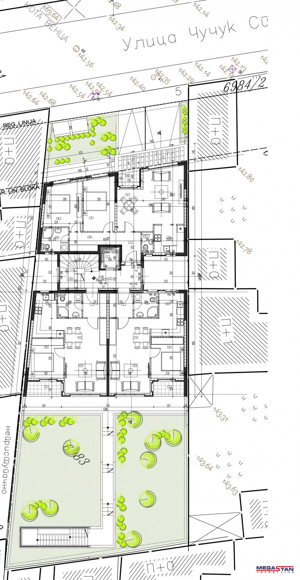 Vukov spomenik, lux novogradnja