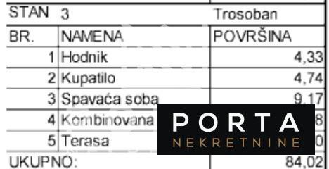 Stan,Beograd,Voždovac,Lekino brdo,trosoban,84m2 ,lux ID#1556