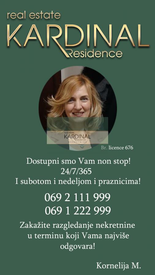 Lep plac četvrtastog oblika kod Akva parka