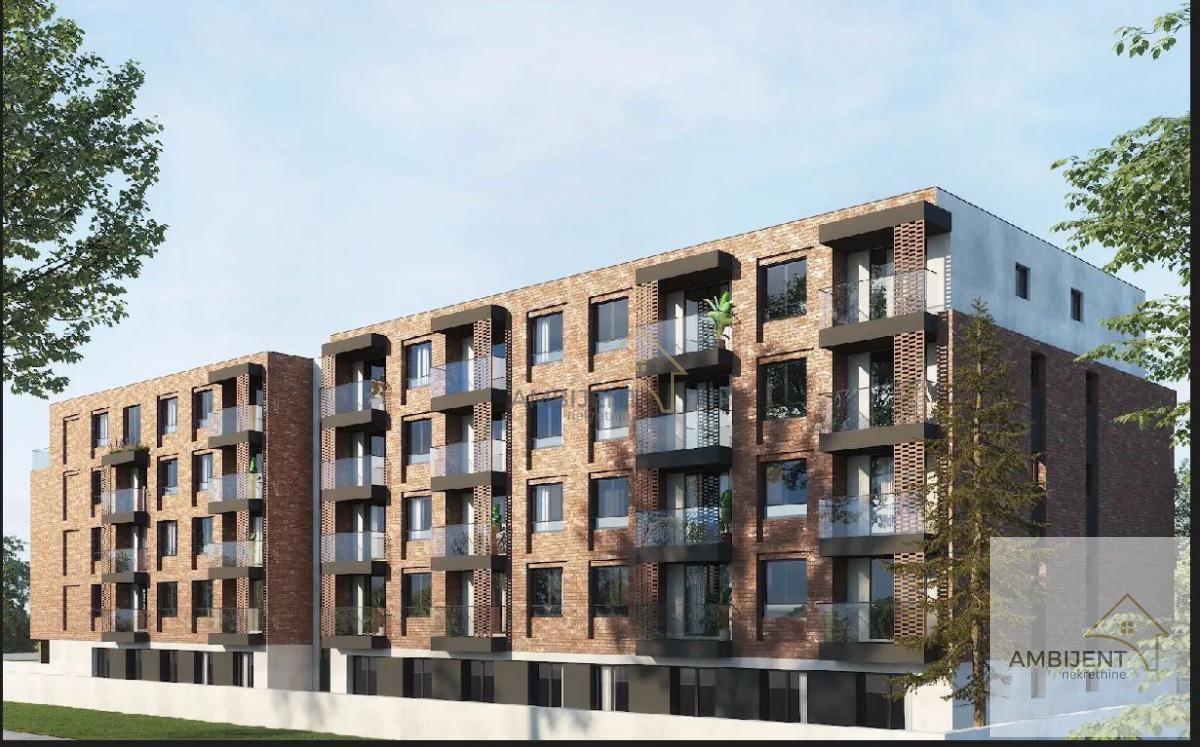 Luksuzna novogradnja na Ledinama, 48.72m2