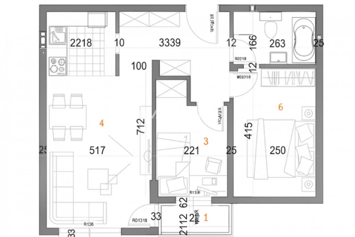 TROSOBAN STAN – TELEP – 51.40m²