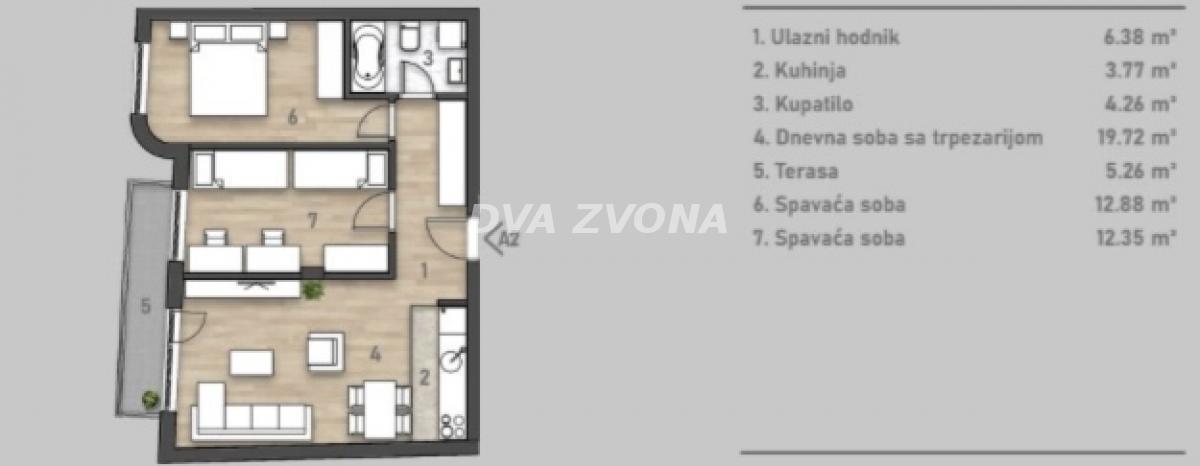 MODERAN STAN U CENTRU – NA PRODAJU