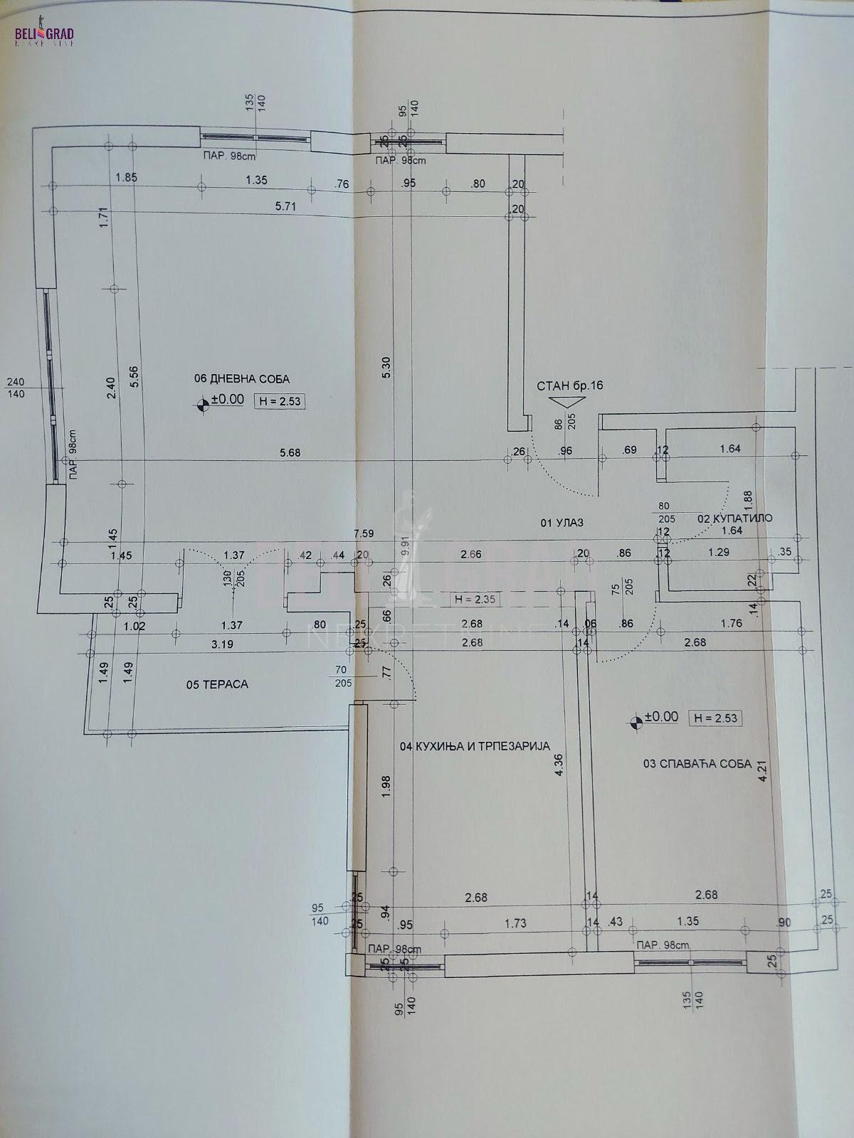 Retko u ponudi - tri stana