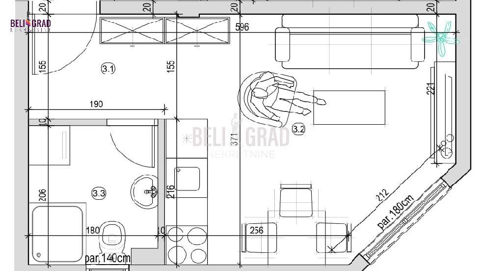 Nov, Miljakovac, uknjižen, suteren