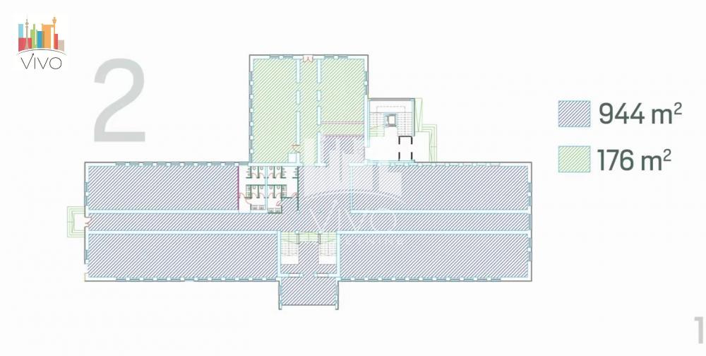 PP 944m2,PR i I,enterijer prema potrebama zakupca ID#1780