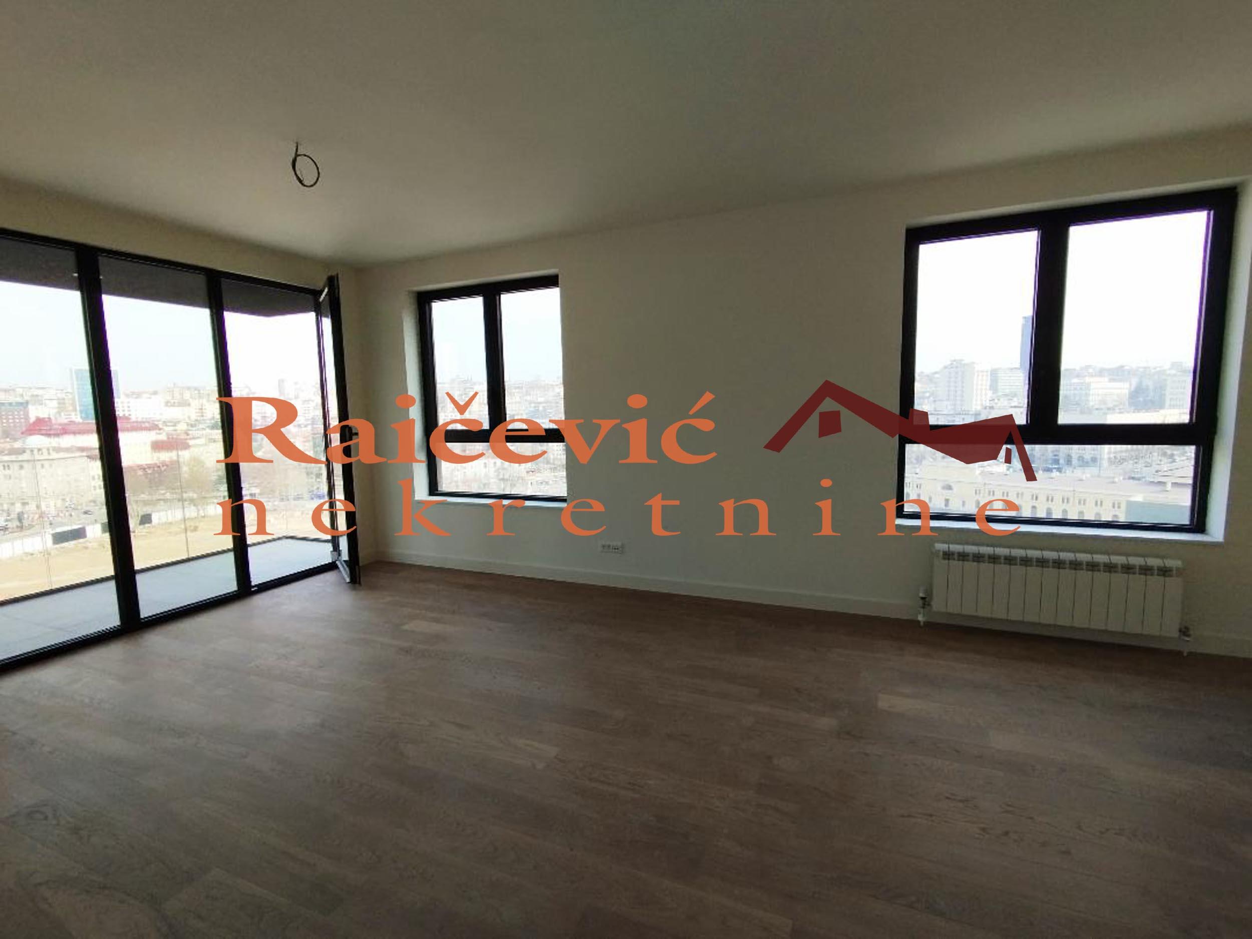 SAVSKI VENAC BEOGRAD NA VODI 80m2 , T ,380000e