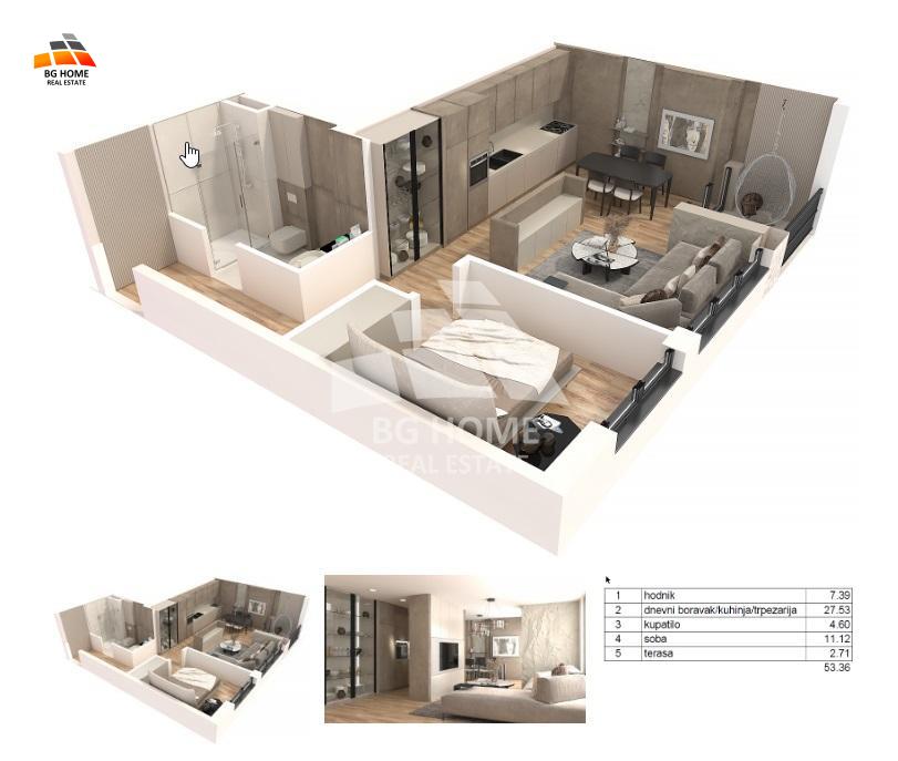 Luksuzan stan na Banovom brdu, Karpoševa ID#3630