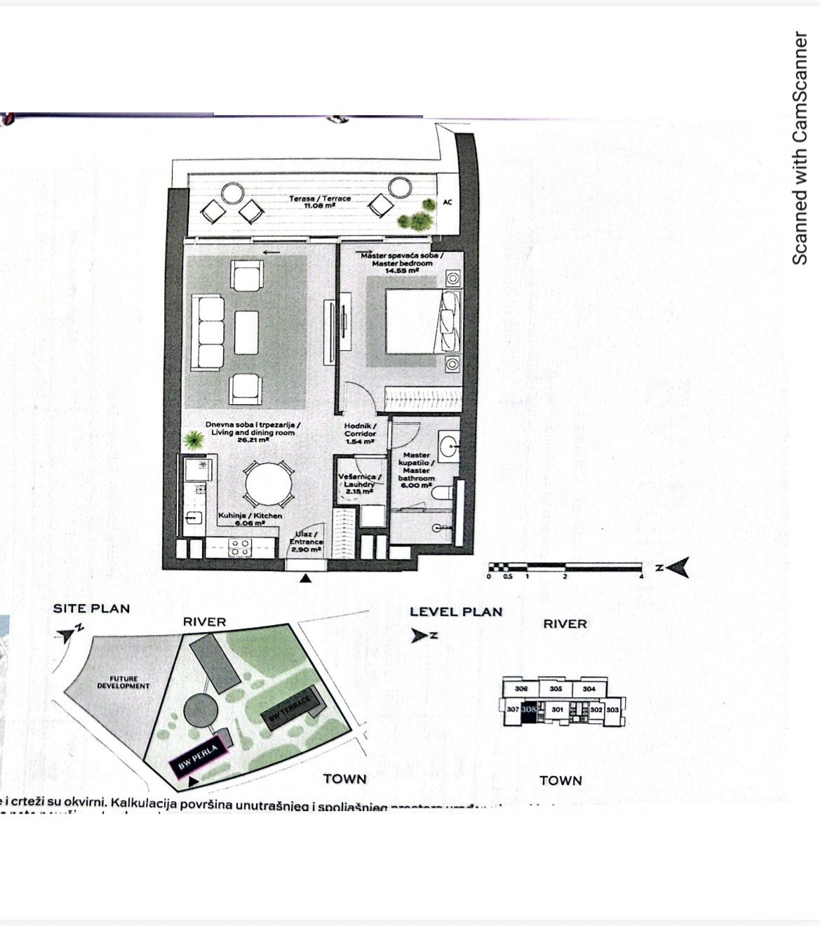 Stan na prodaju BW Perla, Beograd na vodi,71m2