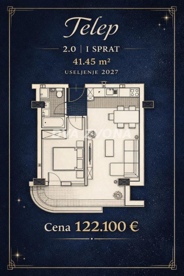 TELEP | I SPRAT | 2.0 | 41.45 m²