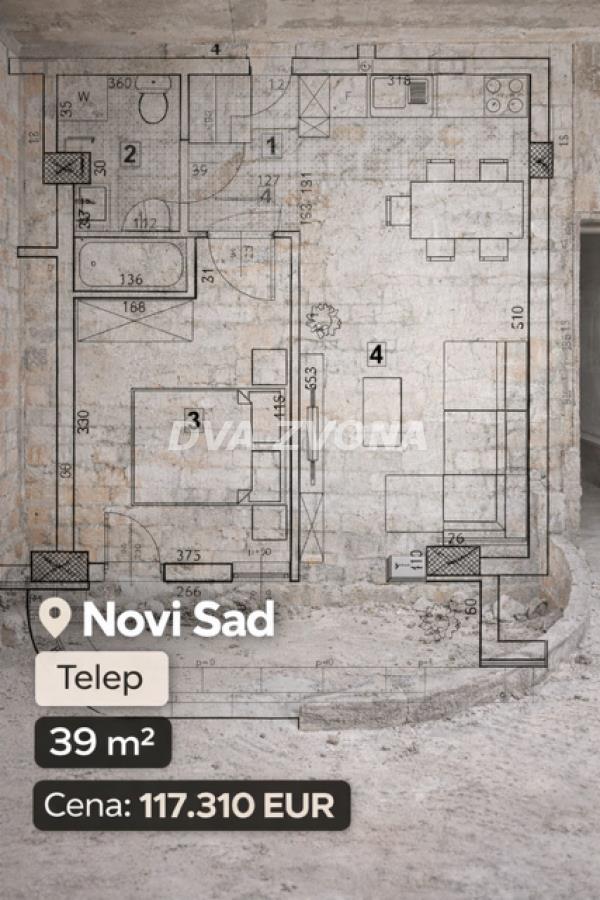 Prodaje se moderan stan na Telepu – idealan za život ili investiciju!