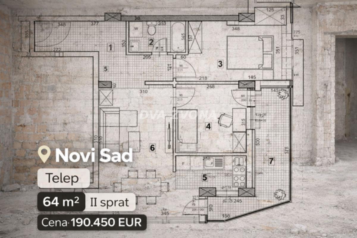 Prodaje se moderan stan na Telepu – idealan za život ili investiciju!