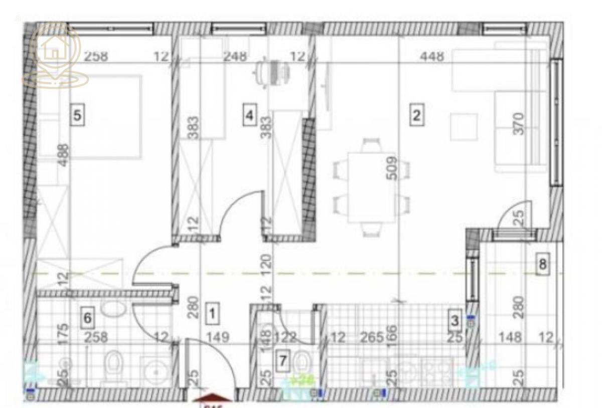 Prodaja stanova Novi Sad Petrovaradin – Novogradnja, MOZE NA KREDIT, odlična lokacija, završetak radova 30. april 2027.