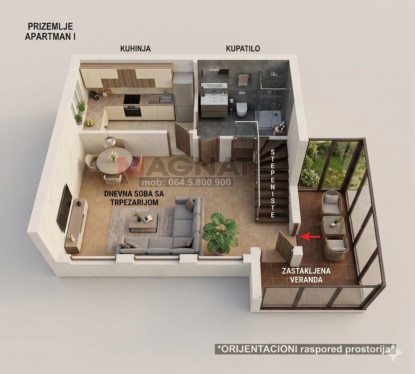 Zlatibor - Kuća sa 4 stana, 6,65ar - Predložite način isplat