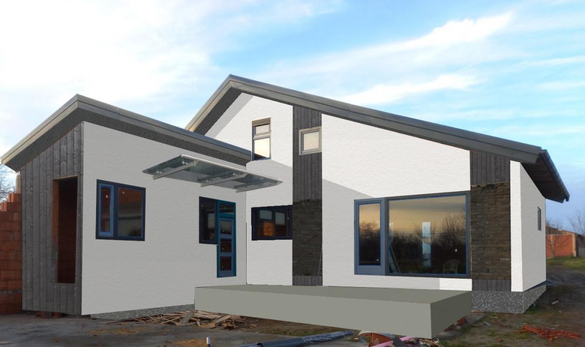 Krčedin,  kuća 163m2 , 19 ari placa pod voćnjakom