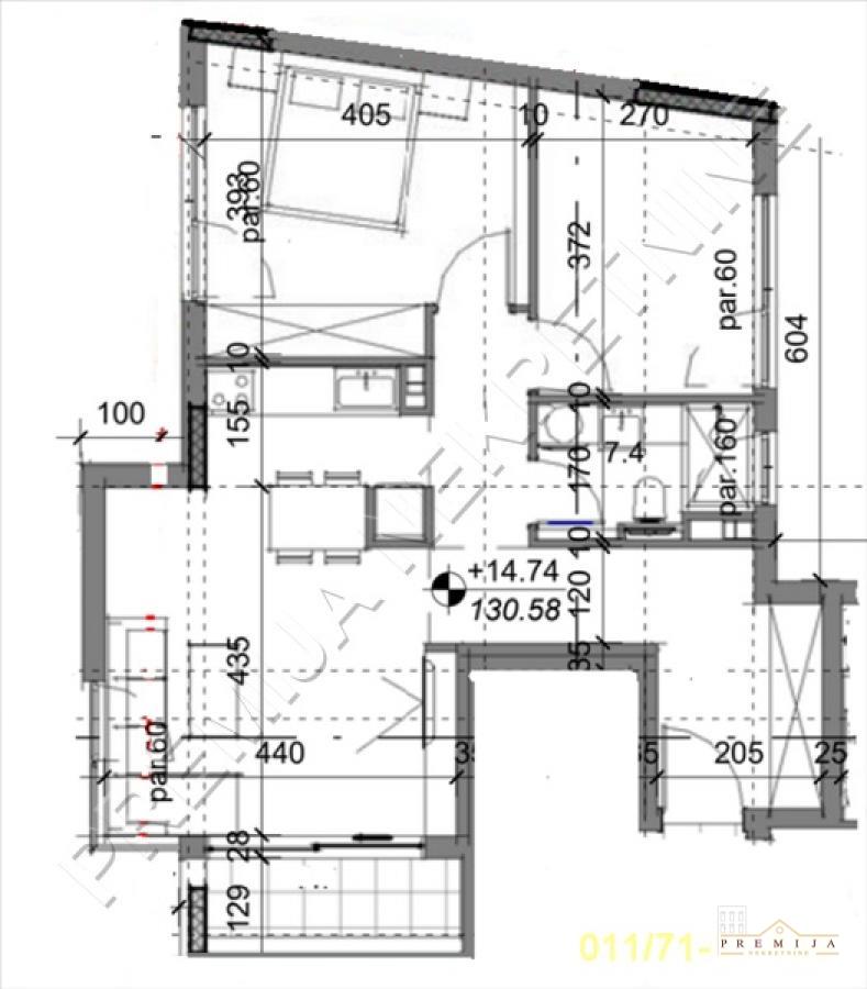 3.0, Slavujev venac, Jovana Ćirilova, 66,5m2