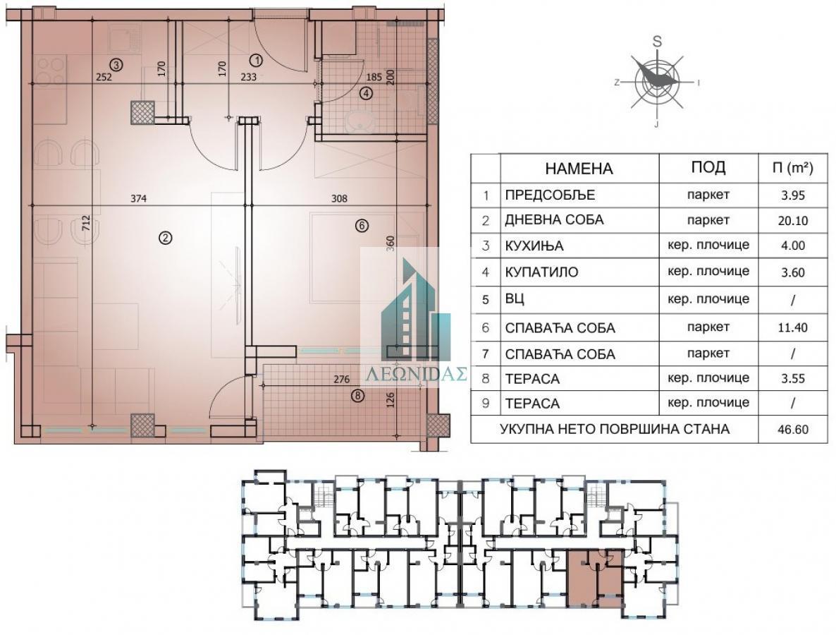 1.5 stan u NOVOGRADNJI, Donja Vrežina