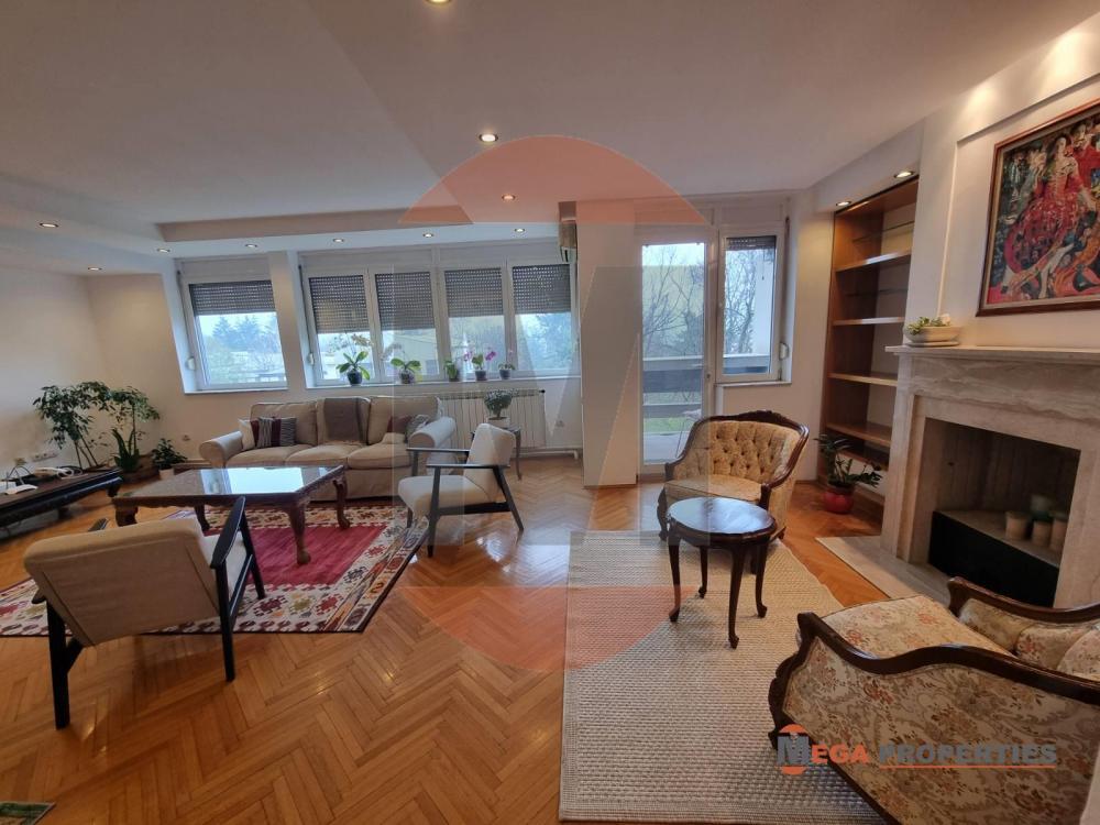 Senjak, Andre Nikolića, lux, 4.0, lift, namešten ID#1059