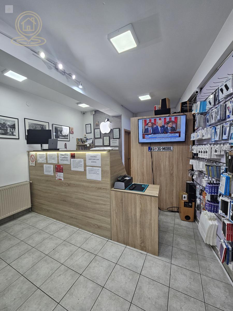 Prodaja poslovnog prostora u centru Kragujevca – 23m², prometna lokacija