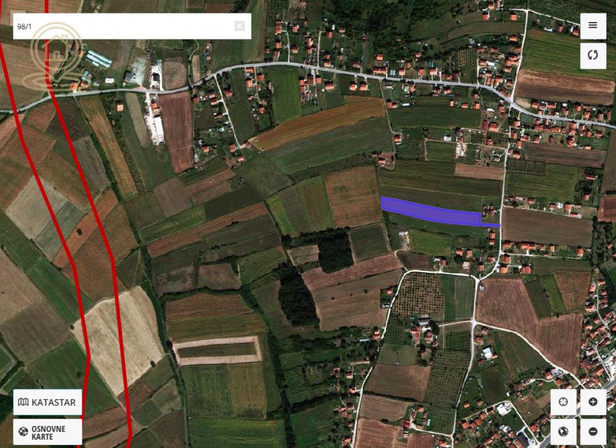 PRODAJA GRAĐEVINSKOG ZEMLJIŠTA – DRENOVAČKI PUT, KRAGUJEVAC – 60 ARI, ODLIČNA LOKACIJA