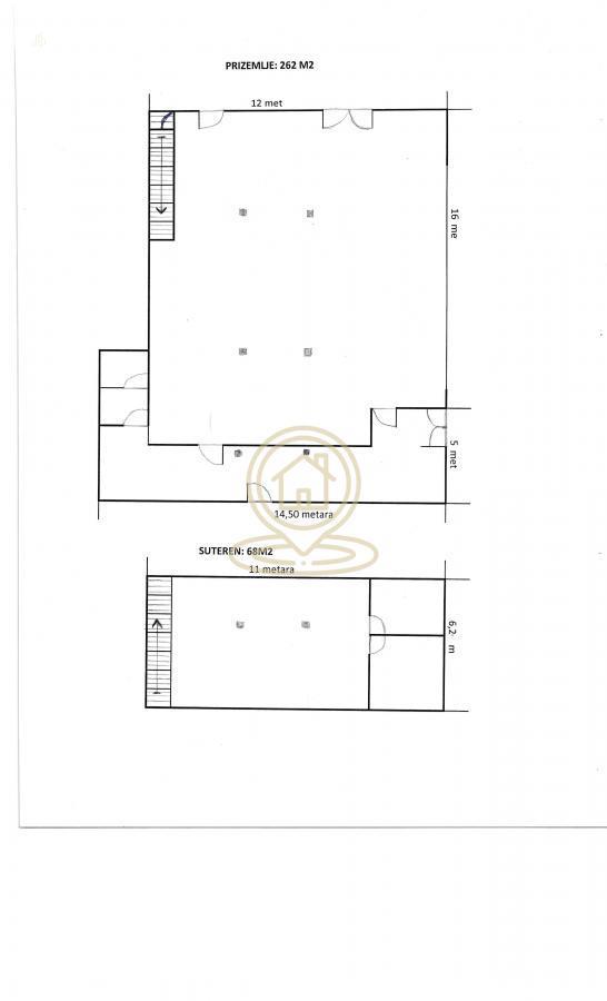 Izdaje se višenamenski poslovni prostor na Telepu, 330m2, parking