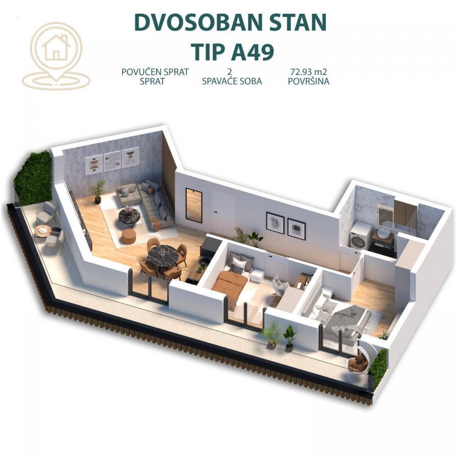 Prodaja luksuznih stanova u centru Vrnjačke Banje – moderan kompleks sa SPA centrom, parkingom i obezbeđenjem