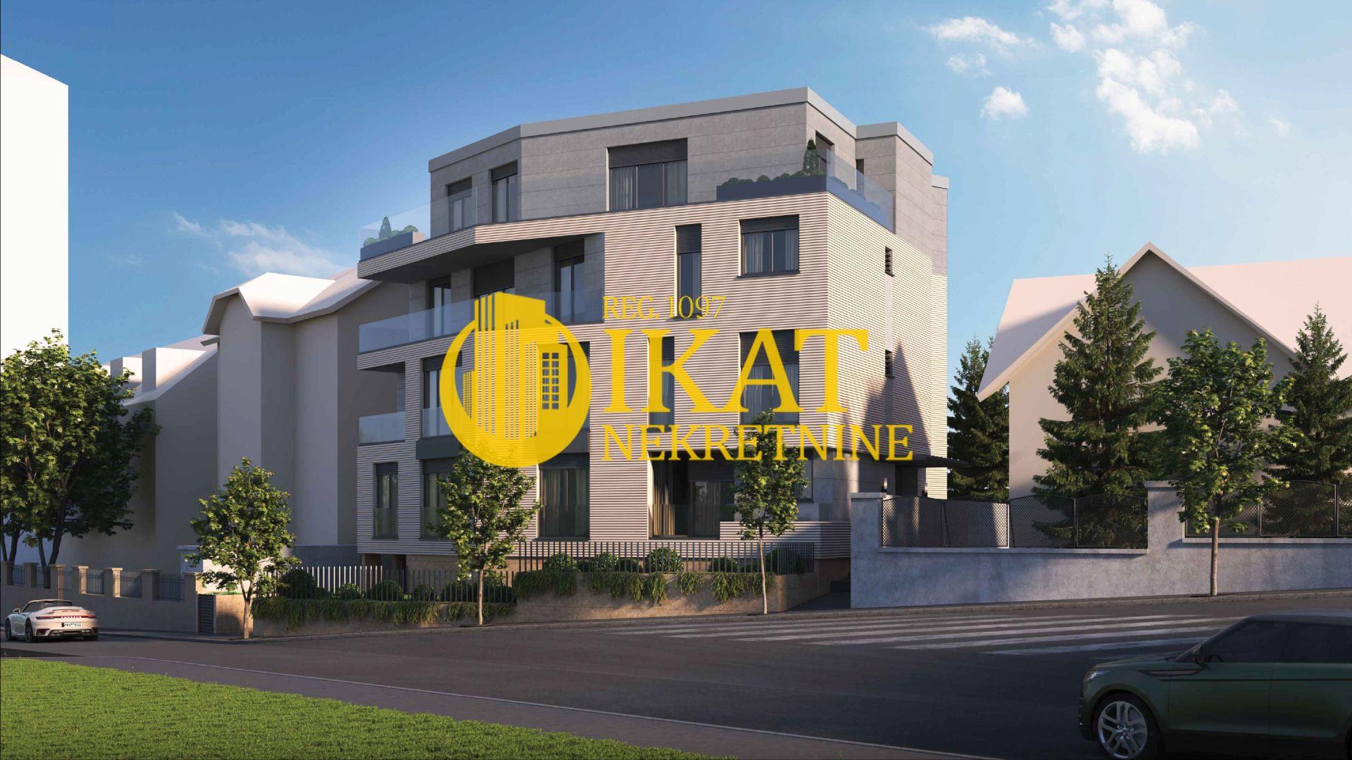 Vračar, Neimar 189m2 lux penthouse u novogradnji + pdv ID#52
