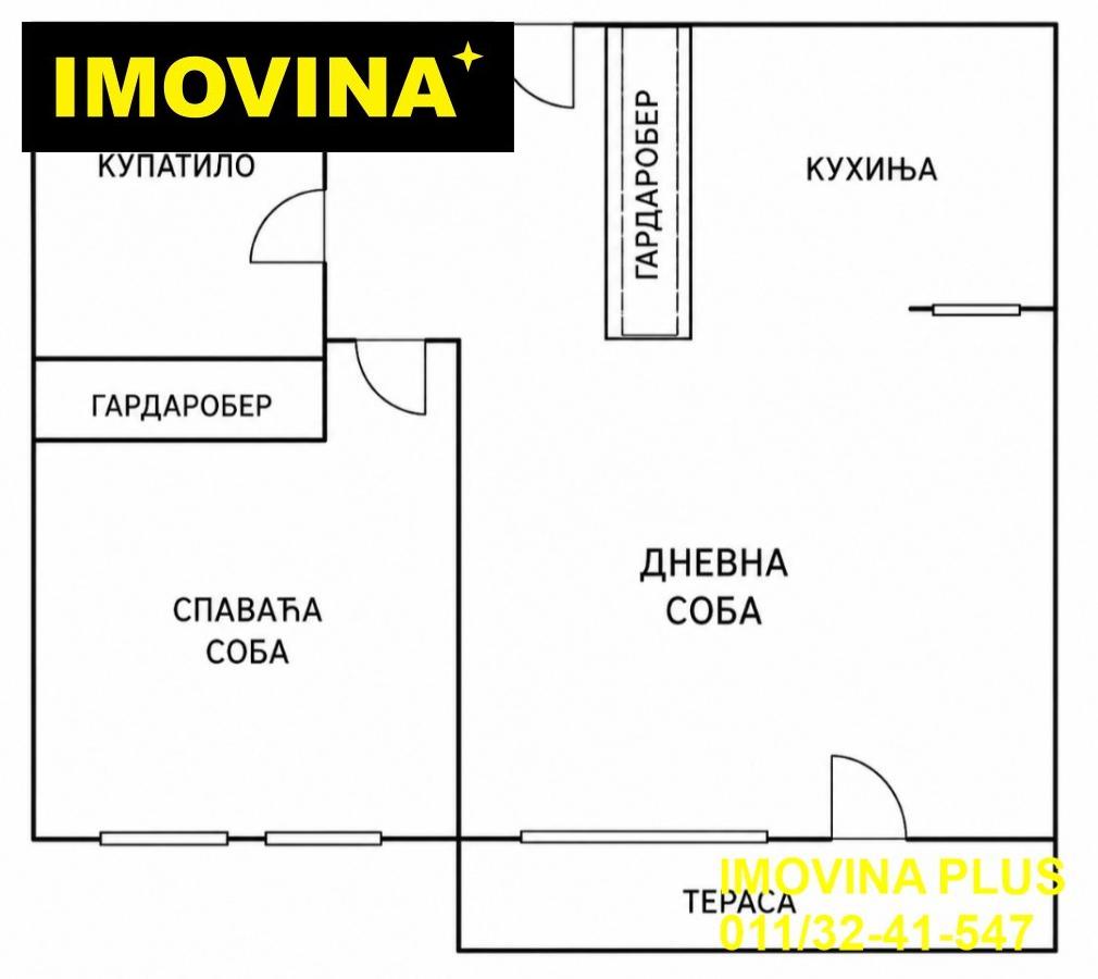 Surčin-Vojvođanska, 51m2 (stan sa garažnim mestom)