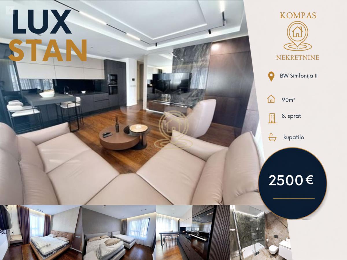 Prvo izdavanje | BW Simfonija II | 90 m² | 3.0 | Garaža