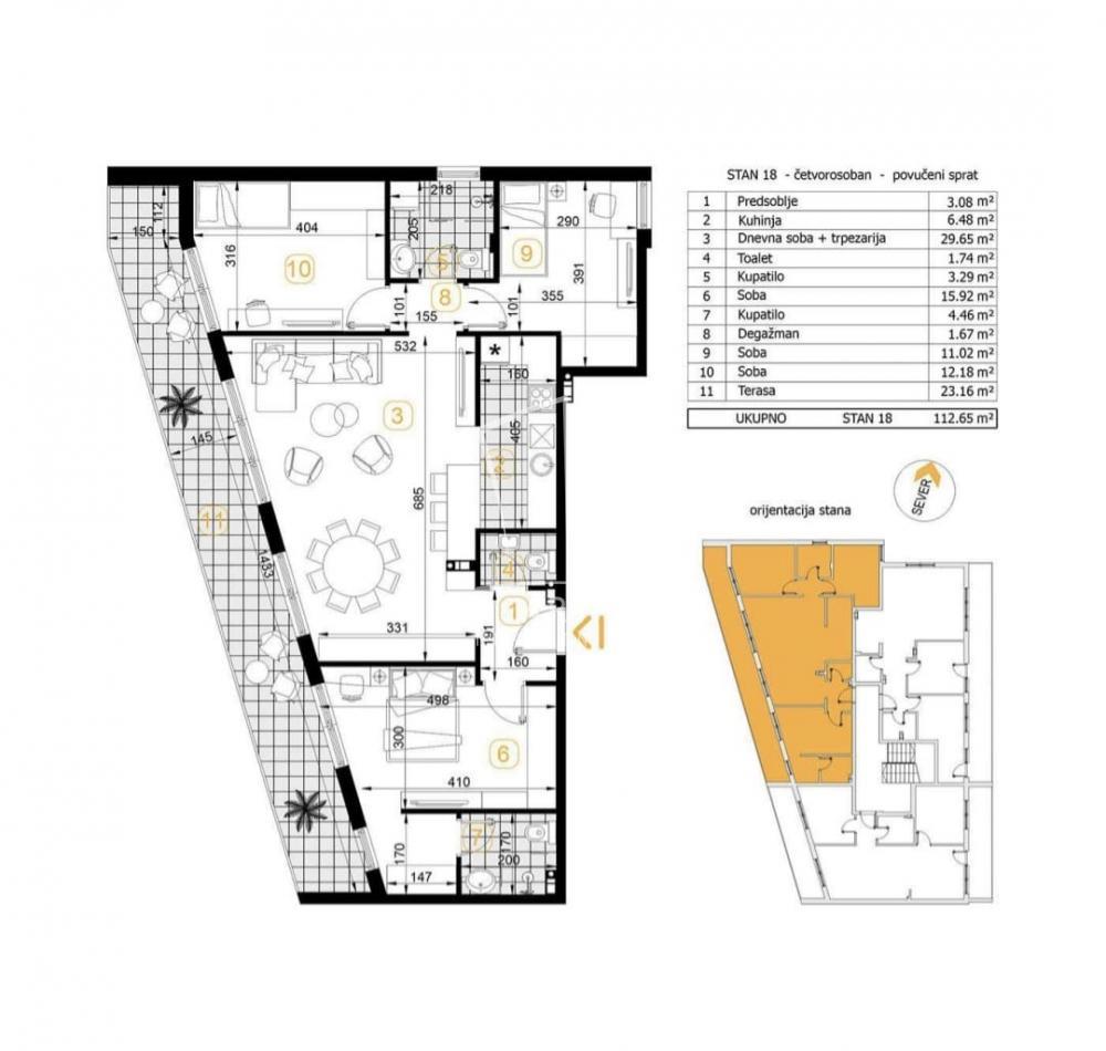 Žarkovo, novogradnja 112.65m2 ID#16381
