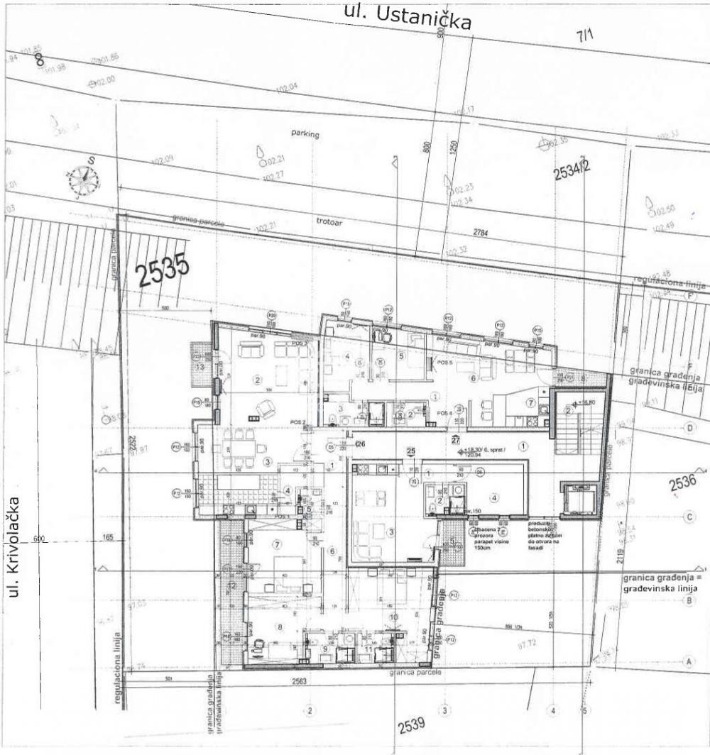 Voždovac, Ustanička, 141,90m2, dve terase ID#1728